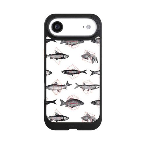 Apple iPhone Air NIVOcore Fische in Geometrie