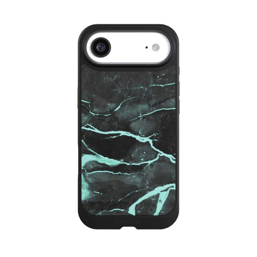 Apple iPhone Air NIVOcore Grauer und blauer Marmor