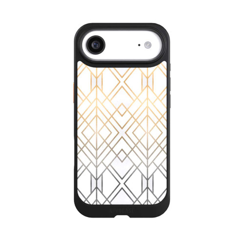 Apple iPhone Air NIVOcore Gold und Grauer Geo Golddruck