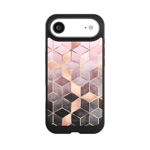 Apple iPhone Air NIVOcore Pink-grauer Farbverlauf Würfel Druck