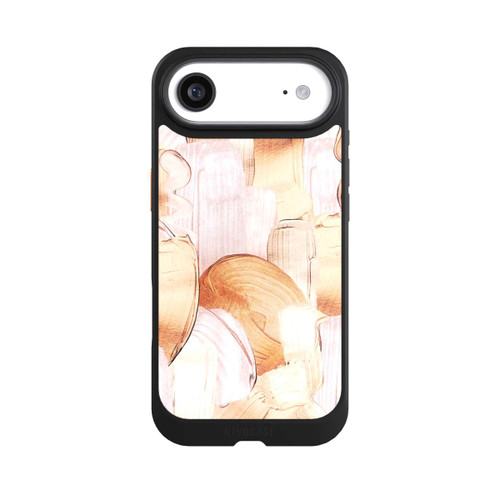 Apple iPhone Air NIVOcore Weiß/Gold Pinsel Muster
