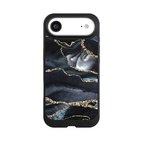 Apple iPhone Air NIVOcore Dunkler Marmor Gold Glitzerlook