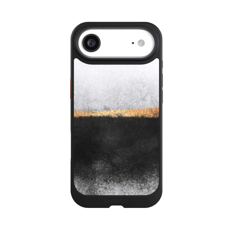 iPhone Air NIVOcore Ruß und Golddruck