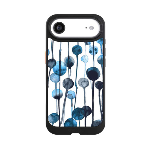 Apple iPhone Air NIVOcore Tropfende Punkte blau