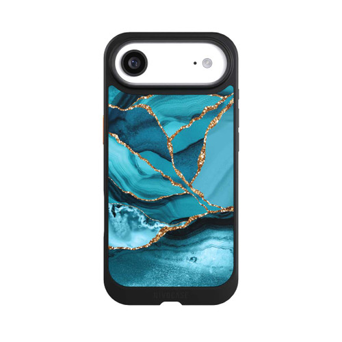 Apple iPhone Air NIVOcore Eisblaue Marmor Landschaft