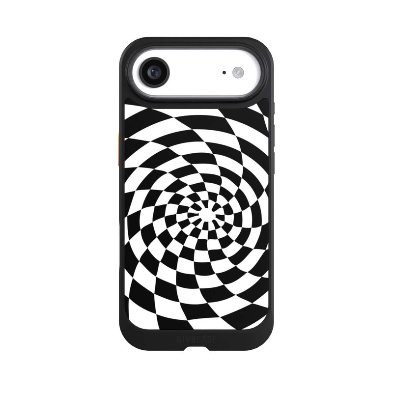 iPhone Air NIVOcore Schwarz-Weiß Illusion