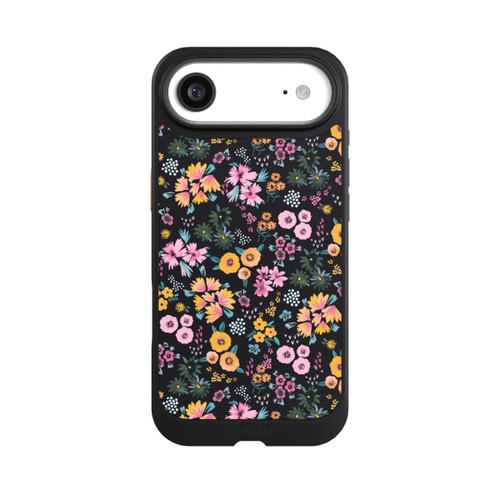 Apple iPhone Air NIVOcore Kleine bunte Blumen Schwarz 2