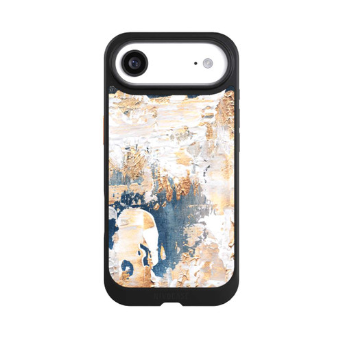 Apple iPhone Air NIVOcore Abstraktion Blau und Gold