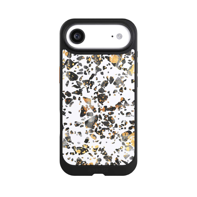 iPhone Air NIVOcore Gold Speckled Terrazzo