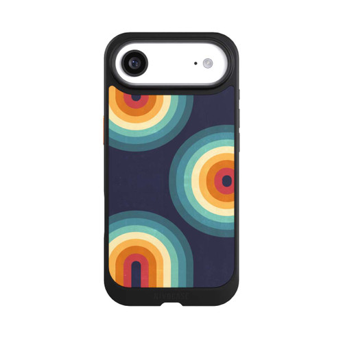 Apple iPhone Air NIVOcore Double Rainbow on Blue