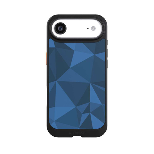 Apple iPhone Air NIVOcore Polygon Pattern Blue