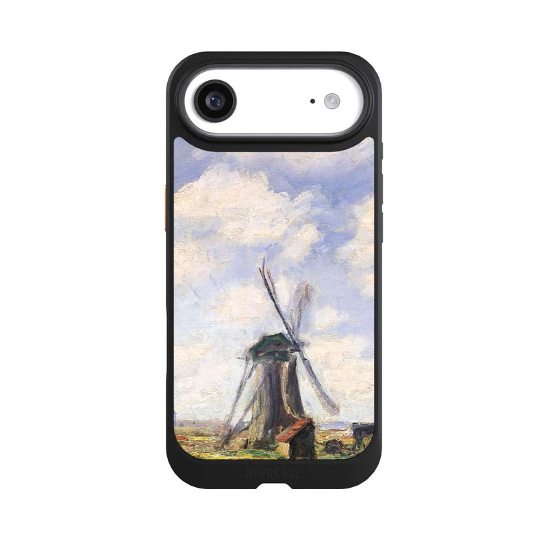 iPhone Air NIVOcore Tulpenfelder mit der Rijnsburger Windmühle von Claude Monet