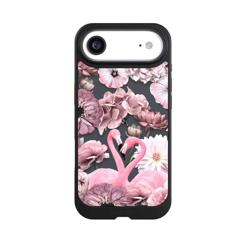 iPhone Air NIVOcore Flamingos in Blumen Muster