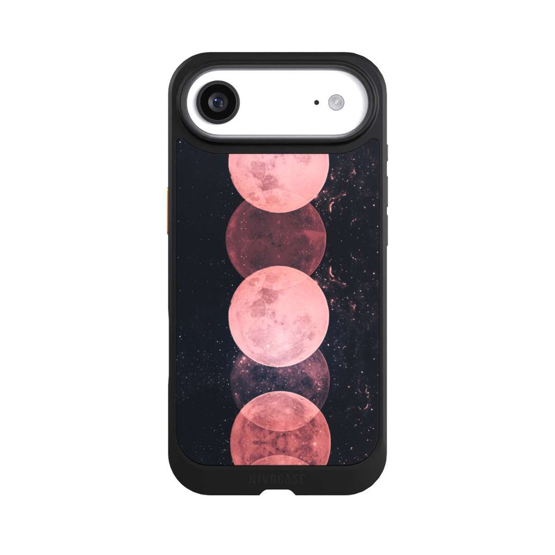 iPhone Air NIVOcore Rosa Mondphasen