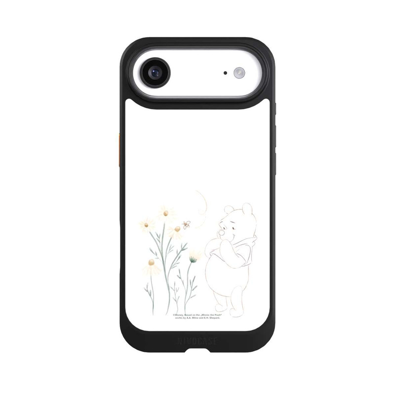 iPhone Air NIVOcore Winnie Puuh sieht sich Gänseblümchen an