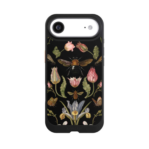 Apple iPhone Air NIVOcore Wildblumen und Biene Schwarz