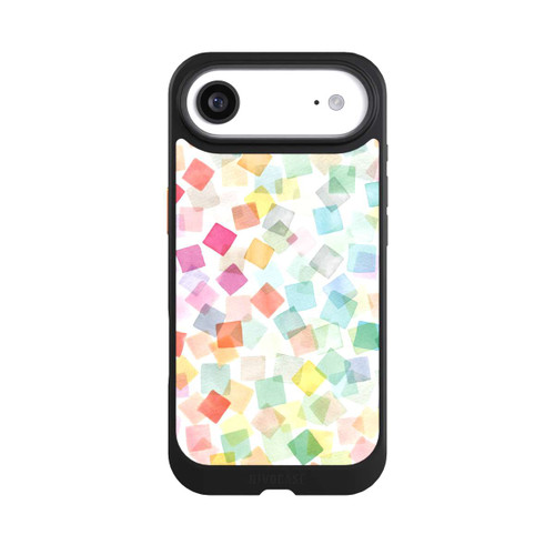 Apple iPhone Air NIVOcore Konfetti geometrische Plaids Regenbogen