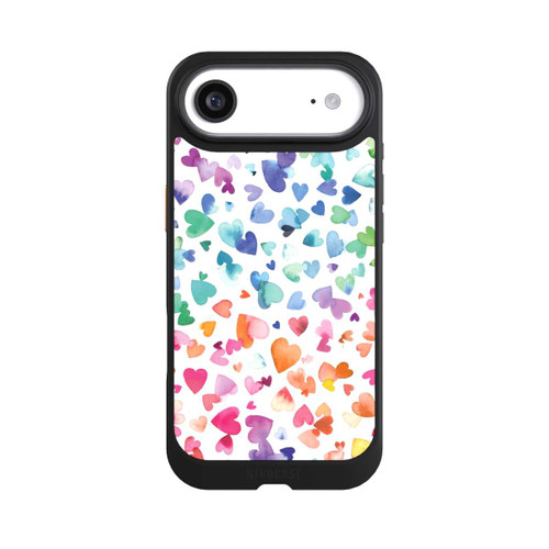 Apple iPhone Air NIVOcore Liebesherzen aquarell