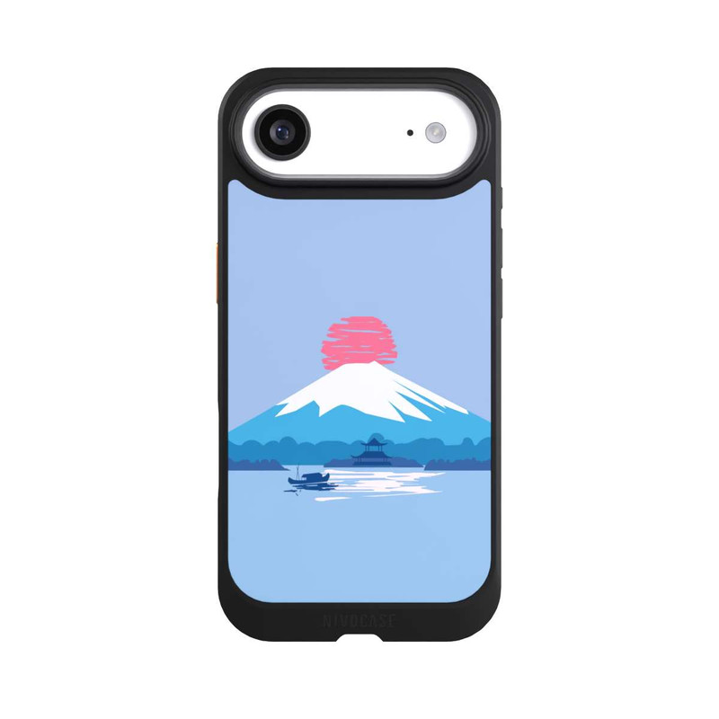 iPhone Air NIVOcore Sonnenaufgang über Fujisan