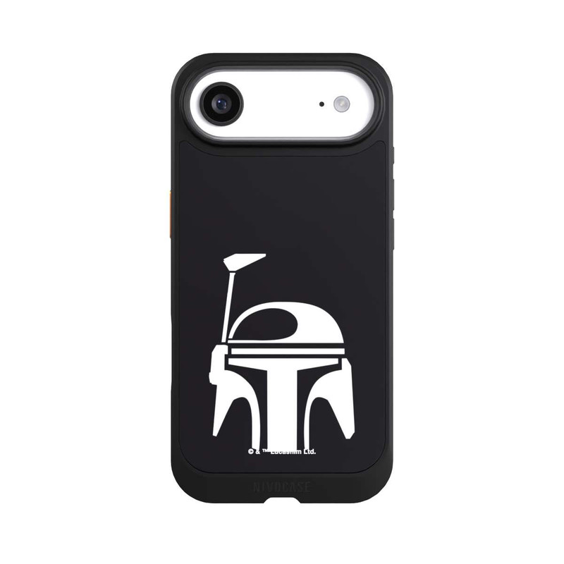 iPhone Air NIVOcore Boba Fett Helm Schwarz