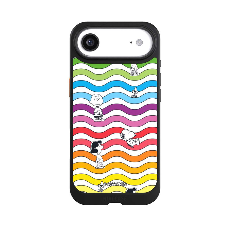 iPhone Air NIVOcore Snoopy Pattern Rainbow