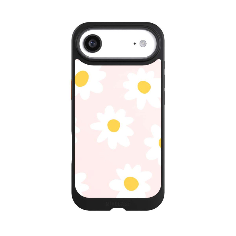 iPhone Air NIVOcore Blumen Retro Apricot