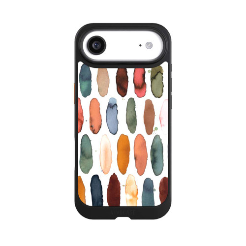 Apple iPhone Air NIVOcore Aquarellstriche aus mineralischem Terrakotta