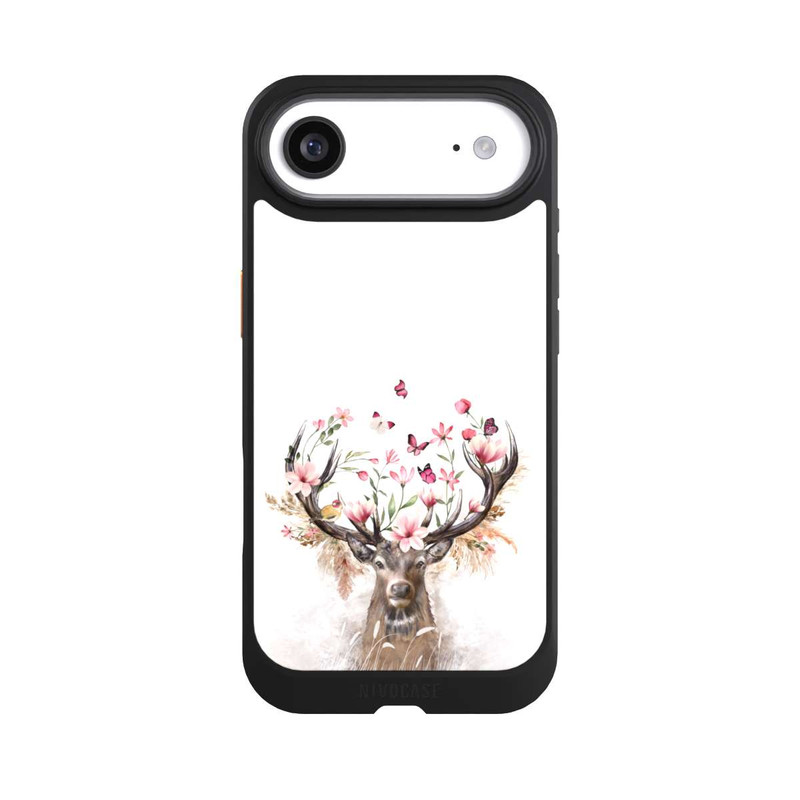 iPhone Air NIVOcore Hirsch Blumen Geweih