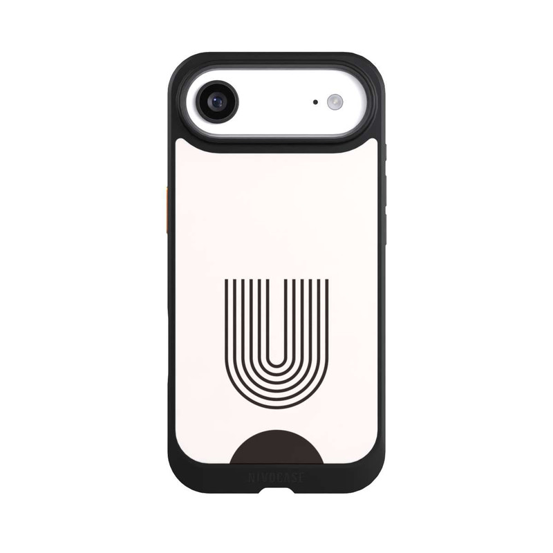 iPhone Air NIVOcore Moderne Kunst Schwarze Linien