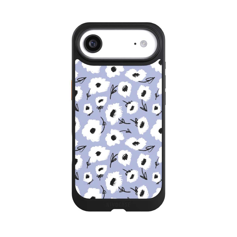 iPhone Air NIVOcore Pattern Fleurs Lilas