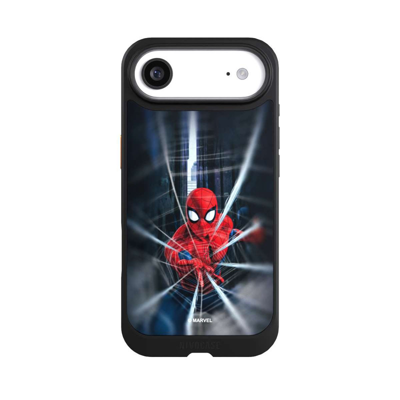 iPhone Air NIVOcore Spider-Man Webs In Action