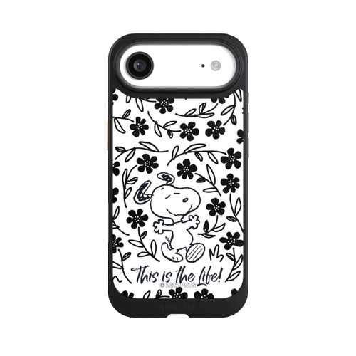 Apple iPhone Air NIVOcore Snoopy schwarz und weiß This Is The Life