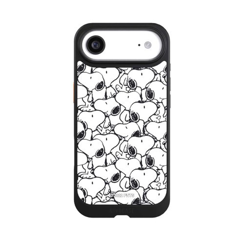 Apple iPhone Air NIVOcore Snoopy Muster Schwarz und Weiß