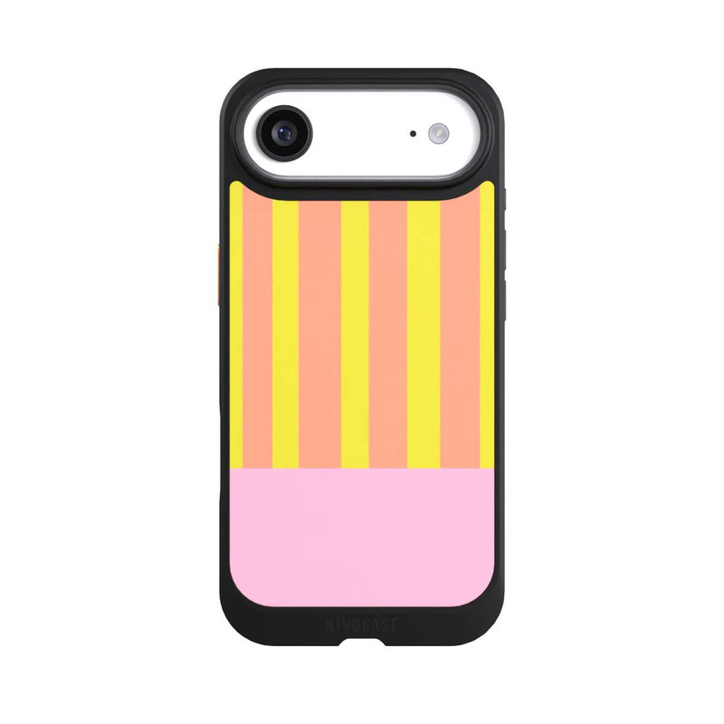 iPhone Air NIVOcore Neonfarbige Streifen