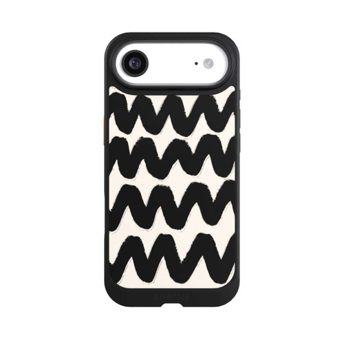 Apple iPhone Air NIVOcore Vagues Noires Pattern