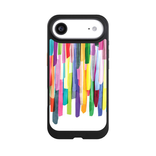 Apple iPhone Air NIVOcore Bunte Streifen Weißer Hintergrund