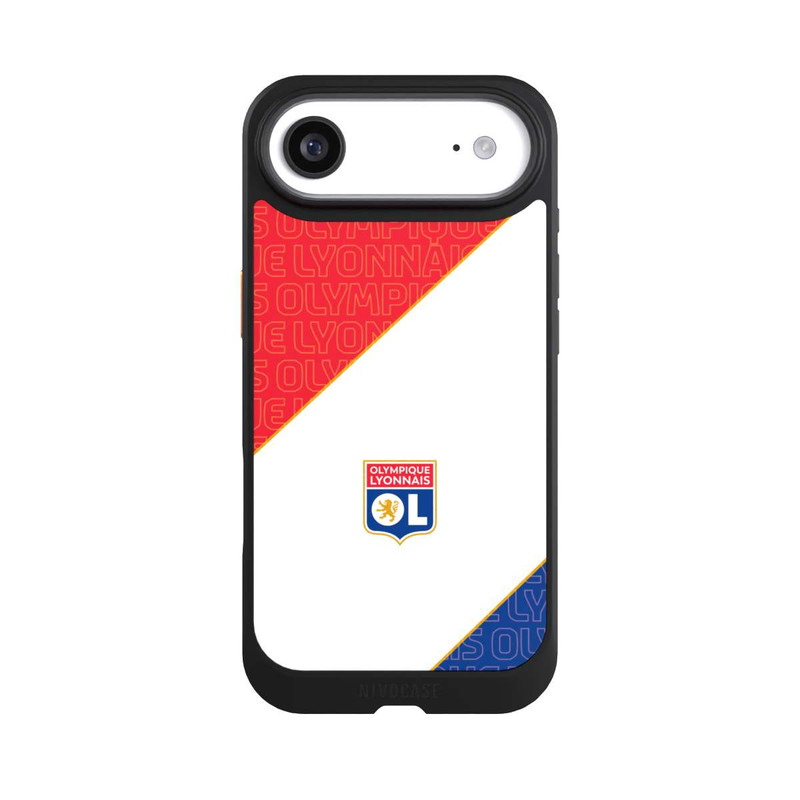 iPhone Air NIVOcore Logo OL rouge et bleu