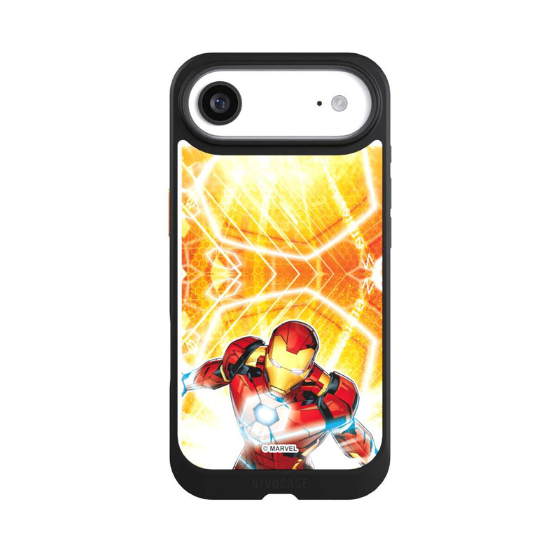 iPhone Air NIVOcore Iron Man on Fire