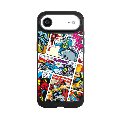 Apple iPhone Air NIVOcore Marvel Retro Comic Blue