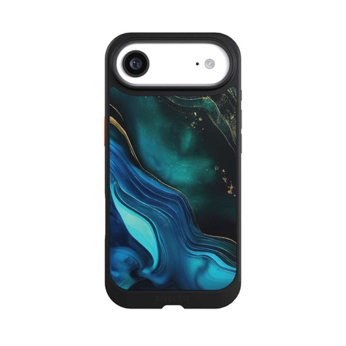Apple iPhone Air NIVOcore Blaugoldene Tinte
