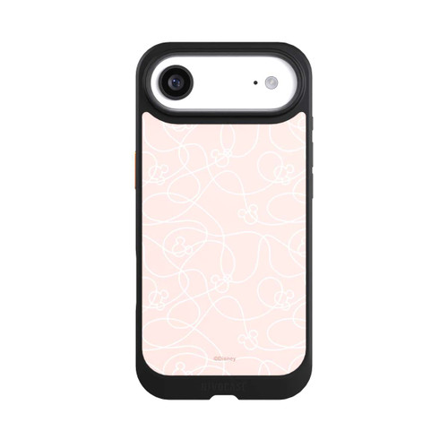 Apple iPhone Air NIVOcore Micky Line Art Muster Rosa