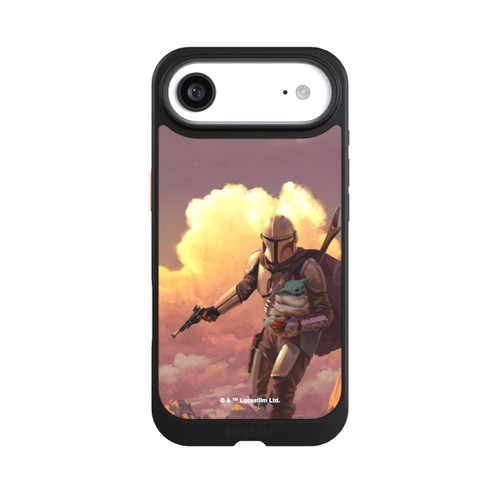 Apple iPhone Air NIVOcore Der Mandalorianer und Grogu Sonnenguntergang Wolken