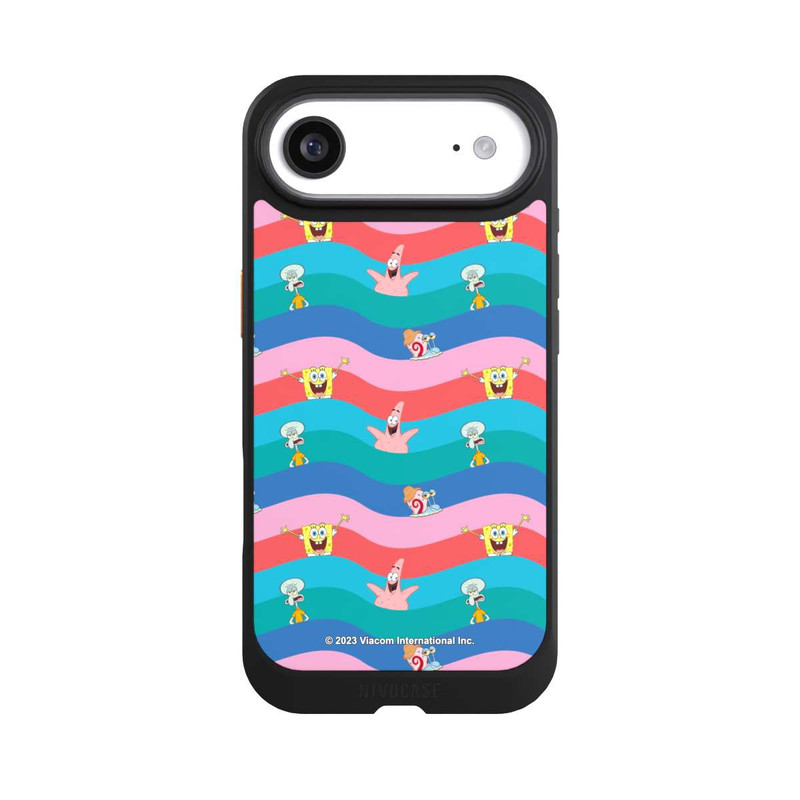 iPhone Air NIVOcore Spongebob Freunde Bunte Wellen