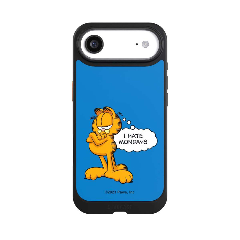 iPhone Air NIVOcore Garfield I Hate Mondays Blau