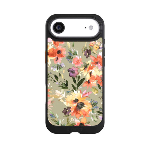 Apple iPhone Air NIVOcore Malerische tropische Blumen Salbeigrün