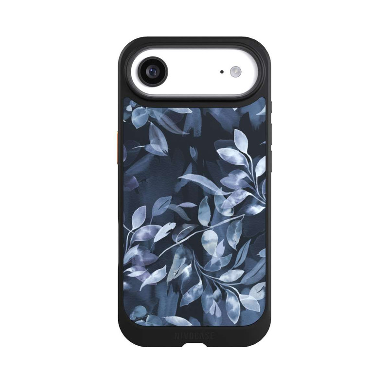 iPhone Air NIVOcore Aquarelle Feuilles Mystiques Marine
