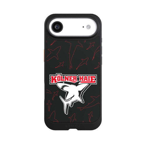 Apple iPhone Air NIVOcore Haie Muster Rot
