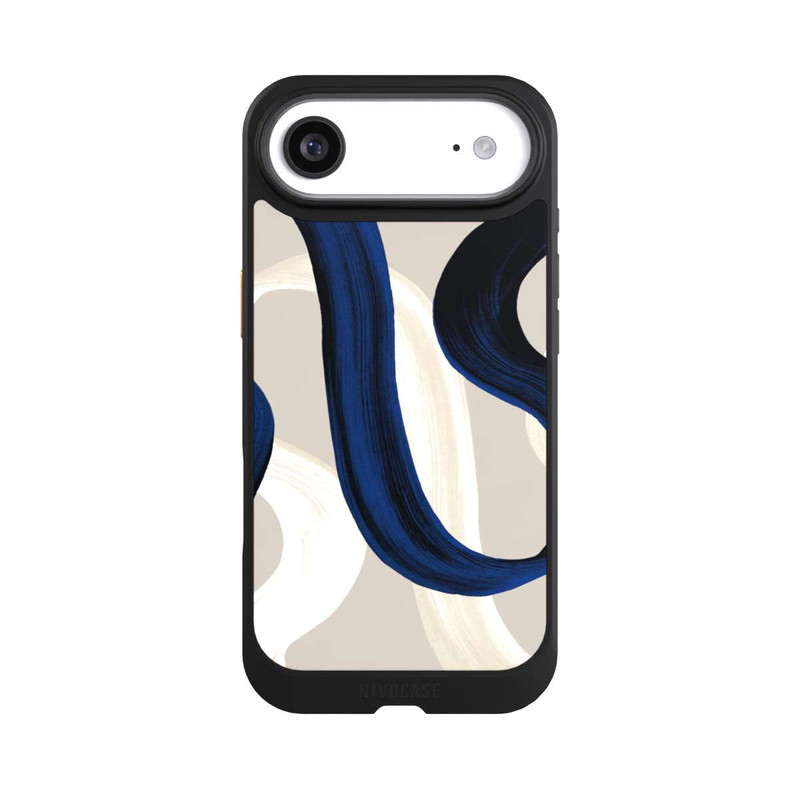 iPhone Air NIVOcore Abstrakte Pinselstriche 80