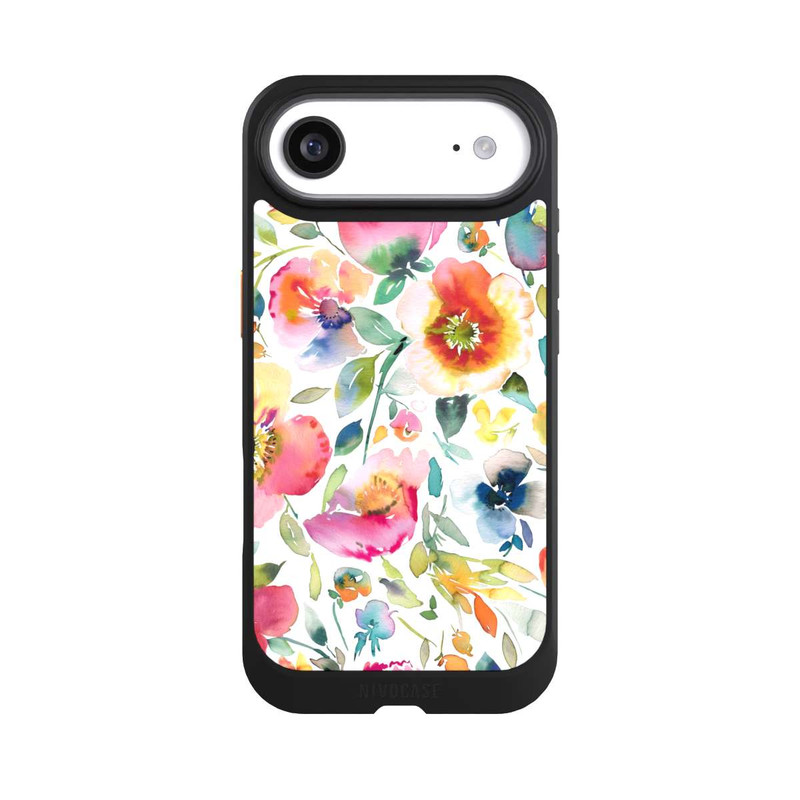 iPhone Air NIVOcore Psychedelic Poppies Multicolor