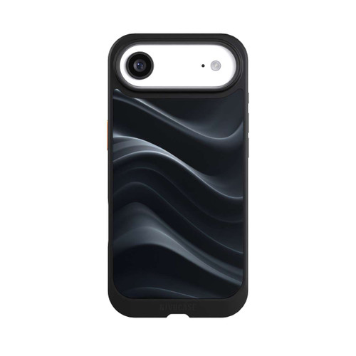 Apple iPhone Air NIVOcore Black Waves Texture